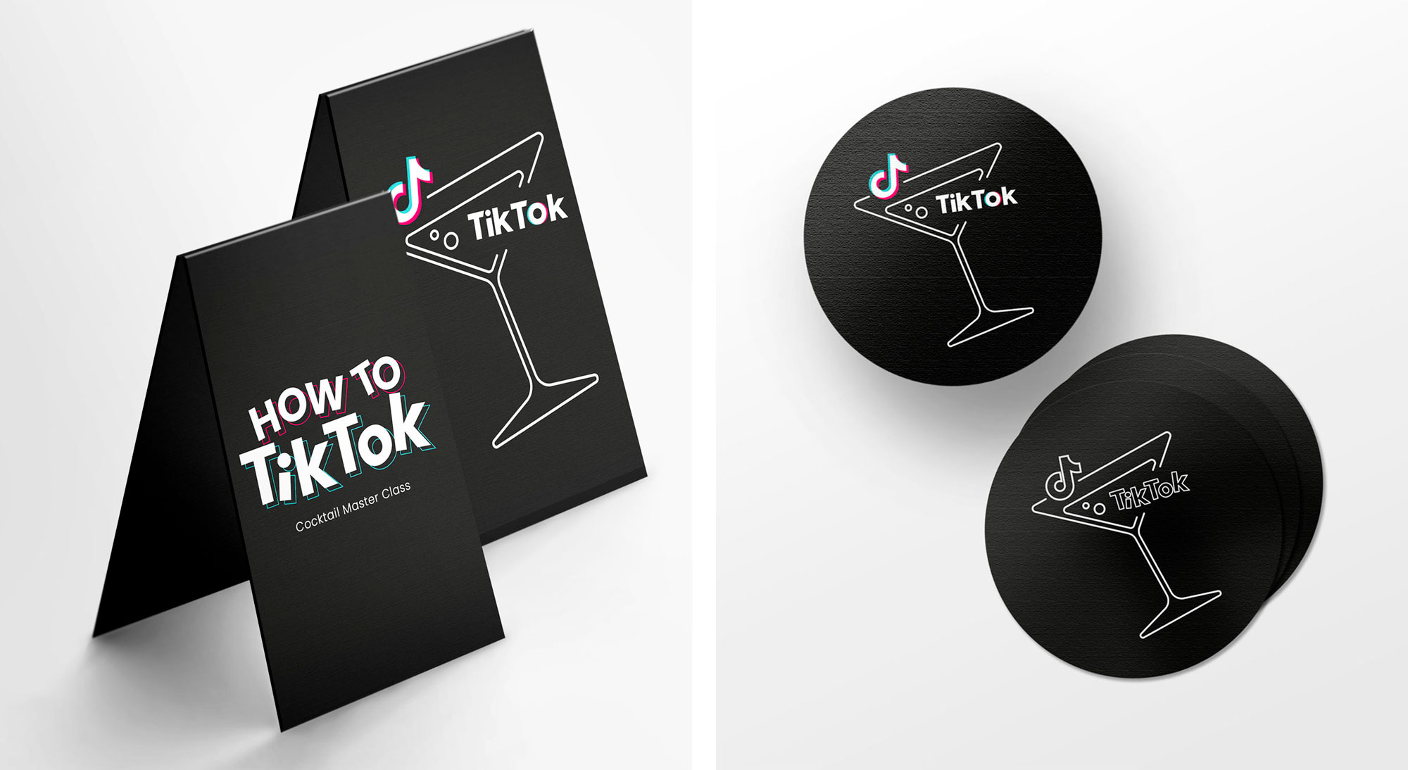 tiktok cocktail masterclass event design